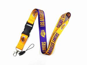 Lanière <span class=keywords><strong>de</strong></span> cou premium avec logo <span class=keywords><strong>de</strong></span> <span class=keywords><strong>basketball</strong></span>, porte-clés d'équipes <span class=keywords><strong>de</strong></span> football, sangle détachable pour téléphone portable et support d'appareil photo - Product Image 6