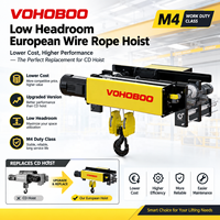 Nouvelle Offre Spéciale Palan Électrique à Câble Métallique Monopoutre Triphasé Type Européen 5T 10 Tonnes pour Atelier