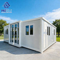 Maison Modulaire Préfabriquée Extensible de 30 Pieds avec Certification WaterMark, 2 Chambres, 1 Salle de Bain, Isolée et Pliable, Clé en Main