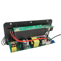 Haute classe BT USB/TF faible bruit RMS karaoké double Microphone HIFI stéréo numérique USB Audio puissance mélangeur amplificateur pour théâtre