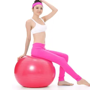 Mehrere Größen PVC Material Gymnastik ball, Home Workout Fitness Pilates Geburts therapie Yoga Ball-