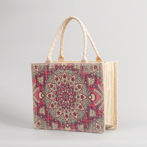 <span class=keywords><strong>Sac</strong></span> à bandoulière Boho Aztec en toile personnalisé pour femmes avec poche et fermeture éclair-Summer Waterproof Portable - Product Image 5