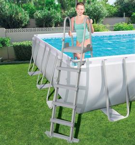 Set de <span class=keywords><strong>Piscina</strong></span> Desmontable <span class=keywords><strong>Rectangular</strong></span> de Plástico <span class=keywords><strong>Bestway</strong></span> 56475 <span class=keywords><strong>Power</strong></span> <span class=keywords><strong>Steel</strong></span> 7.32 m X 3.66 m X 1.32 m - Product Image 3