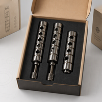 YIMAKE OEM – Ensemble de bagues de soupape hydraulique usinées CNC sur mesure en bronze poli et acier inoxydable