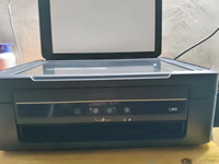 Imprimante multifonction jet d'encre couleur reconditionnée pour Epson L380 L360 EcoTank, copieur scanner de bureau A4, système à réservoir, 90 % neuf