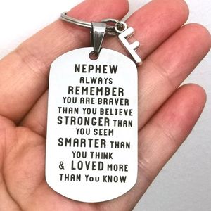 Llavero para Mi Nieto, Nieta, Hijo, Hija, Suegra, Suegro, Regalo <span class=keywords><strong>de</strong></span> <span class=keywords><strong>Cumpleaños</strong></span>, Graduación, Navidad - Product Image 4