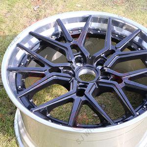 YIMI - Juego <span class=keywords><strong>de</strong></span> 2 Ruedas <span class=keywords><strong>de</strong></span> Aleación con Acabado Cromado <span class=keywords><strong>de</strong></span> 17 18 20 22 24 26 Pulgadas, 5x114.3 5x120 5x112 para Autos <span class=keywords><strong>de</strong></span> Lujo - Product Image 2