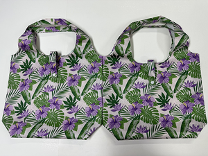 Hàng tạp hóa tùy chỉnh chất lượng cao gấp túi quà tặng với Roll-up thiết kế đầy đủ trang in ấn sinh thái lưu trữ túi với mô hình động vật in - Product Image 3