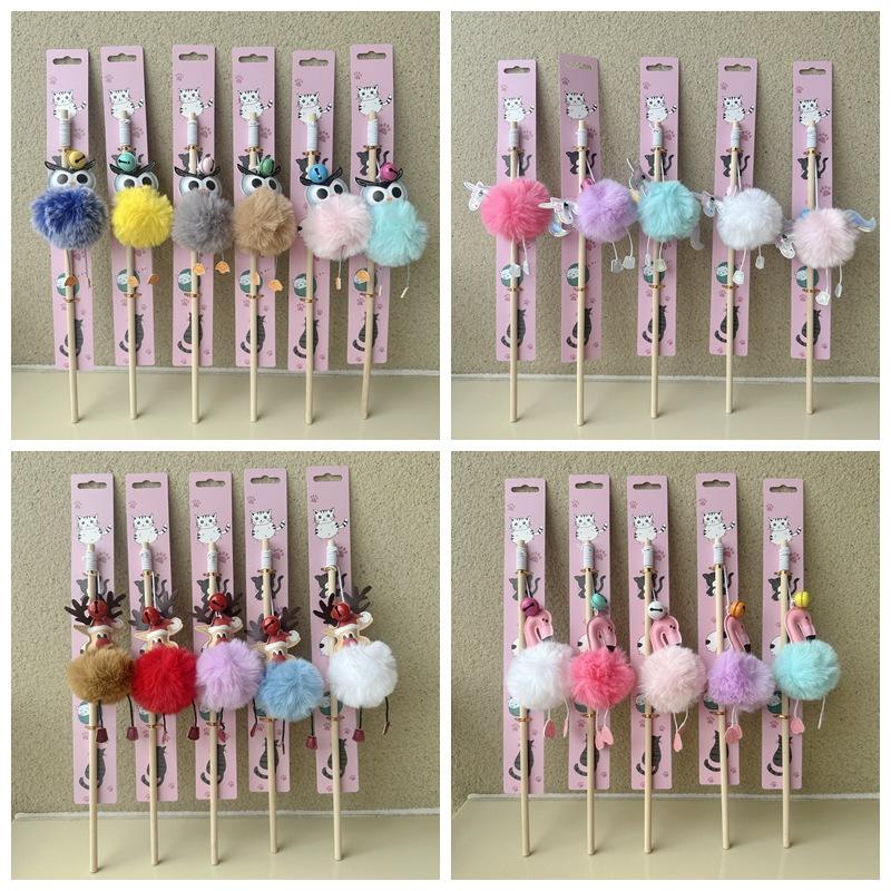 Poteau en bois couleur aléatoire 40cm