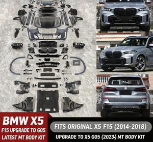ชุดแต่งภายนอกคุณภาพสูง Auron X5 F15 G05 รุ่นใหม่ อัพเกรดกันชน ปี 2014-2018 X5 ราคาดีที่สุด ชุดกันชนครบชุด ขายส่ง - Product Image 2