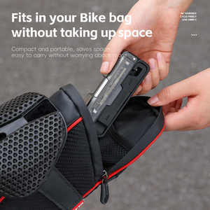 WEST BIKING Mini herramientas de bicicleta desmontables multifuncionales mantenimiento ligero portátil herramientas de reparación de bicicletas - Product Image 2