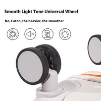 Valises de petit avion de luxe de 20 pouces Ensembles de bagages avec chargeur USB Porte-gobelet Logo personnalisé Cosmétiques Fermeture à glissière Vente en gros