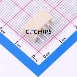 ZX-HA2.54-4PZZ-GW Wire-to-Board Pin Header Through hole Component (THT),P=2.5mm Connector 1x4P 2.5mm Through Hole 4P - Product Image 2