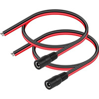 Câble cc 5521 5525 cordon d'alimentation connecteur femelle et mâle avec fil UL2468/UL2464 18AWG/20AWG/22AWG