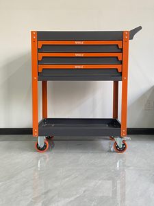 Customizable Heavy-Duty 3-Drawer <b>Rolling</b> Workbench Cart Stainless Steel <b>Tool</b> Chest Workshop Storage Auto Repair <b>Tools</b> Yizhe OEM - Product Image 4