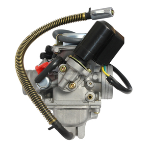 <span class=keywords><strong>Carburateur</strong></span> <span class=keywords><strong>Pd24j</strong></span> 24mm pour Gy6125 Gy6150 150cc 125cc 152qmj 157qmj Moteurs 4 Temps Starter Électrique Scoote Moto - Product Image 2