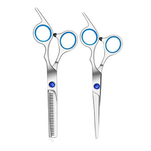 Haute qualité avec pochettes en PU 6.5 "ciseaux de coiffure et de coupe ciseaux de coupe de cheveux - Product Image 3