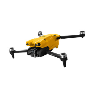 Dropshipping Shopify Yellow Aerial Quadcopter Hd Obstacle Avoidance Brushless Aircraft Large Screen <b>Toy</b> <b>Remote</b> <b>Control</b> - Product Image 1