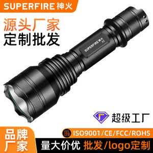 Lampe de poche tactique SupFire X5 18650, Led rechargeable avec mode SOS Moonlight, pour le cyclisme, l'auto-défense, étanche - Product Image 5