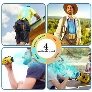 Ventilador de Cintura Portátil 2025, Ventilador Personal con Clip, Recargable, Manos Libres, para Camping al Aire Libre - Product Image 3