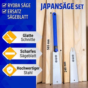 Scie à main japonaise à vente chaude, scie à tirer <span class=keywords><strong>Ryoba</strong></span> avec lame SK4 SK5 - Product Image 5