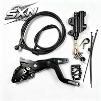 Kit de frein arrière Talaria XXX 3X en aluminium CNC avec support de double étrier, installation directe, sans dommages, accessoires pour moto