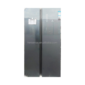 527L haute qualité maison 220v 4 portes rétro maison <span class=keywords><strong>porte</strong></span> française <span class=keywords><strong>blanc</strong></span>/gris réfrigérateur refroidissement rapide conservation intelligente - Product Image 6