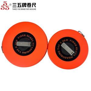 Ruban à mesurer en fibre de verre rétractable, <span class=keywords><strong>double</strong></span> face, échelle métrique/im impériale, outil de mesure durable pour la construction et l'ingénierie - Product Image 3