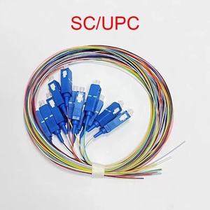 SC APC UPC LC ST FC Sm 9/125 1m 1.5m 0.9mm G652d G657A PVC LSZH Câble Fibre Optique Jarretière - Product Image 2