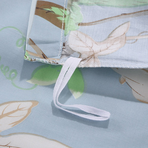 Sang Trọng In Ấn <span class=keywords><strong>Comforter</strong></span> Khăn Ga Giường Ai Cập Cotton 4Pcs Màu Xanh Sáng Bộ Đồ Giường Bộ - Product Image 5