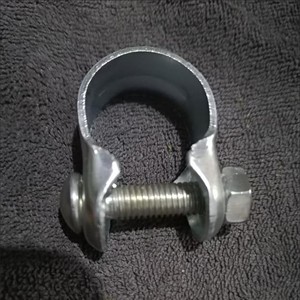 Bicycle Seatpost <b>Clamp</b> Metal Adjustable Universal Fit Silver Color - Product Image 2