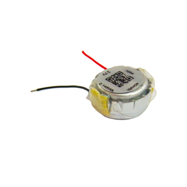 TWS Wireless Earbuds Pouch Round Lithium Battery 1054 3.7v 40mah