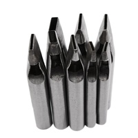Outils de bricolage en cuir de 16 tailles en acier inoxydable pour le bricolage en cuir
