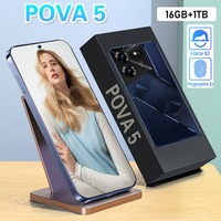 Pova5 El Teléfono Inteligente Android Más Vendido POVA5 Pro 16GB+ 1TB Android 13 Teléfono 5G