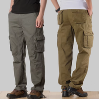 Pantalons de travail décontractés mi-longs de haute qualité, légers, en coton, imperméables, respirants, avec cordon de serrage, poches latérales tactiques pour la randonnée