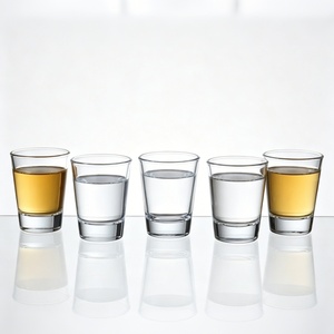 Bicchierini da Shot Personalizzati con Logo, Fondo Spesso, Trasparenti, 1oz 1.5oz 2oz, Bicchieri per Liquori Piccoli, Bicchierini per Vodka e Vino Personalizzati per <span class=keywords><strong>Bar</strong></span> e Feste - Product Image 1
