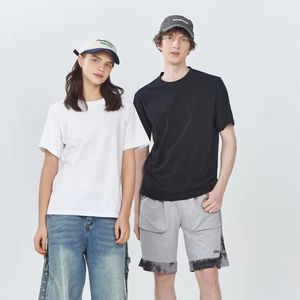 เสื้อยืดคอกลมแขนสั้นผ้าฝ้ายแท้150กรัมอเนกประสงค์แบบปรับแต่งได้สำหรับสวมใส่เป็นชั้นๆและโอกาสสบายๆในชีวิตประจำวัน - Product Image 1