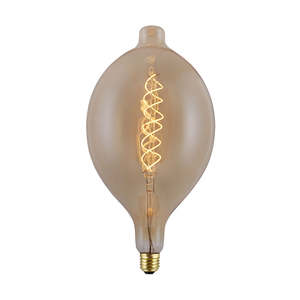 Ampoules <span class=keywords><strong>LED</strong></span> vintage <span class=keywords><strong>40W</strong></span> à <span class=keywords><strong>filament</strong></span> doux <span class=keywords><strong>E27</strong></span>/E26 en verre 110V/220V AC Modèle 2200K Blanc chaud - Product Image 1