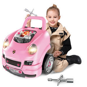 Ensemble de jouets d'atelier de <span class=keywords><strong>bricolage</strong></span> pour enfants, camion de chantier, atelier de réparation, ensemble de jouets d'atelier de moteur, jeu de simulation de jardinage - Product Image 5