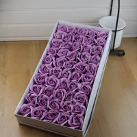 Amazon Top Seller Neue Seife Rose Blume Geschenk box Karte Benutzer definierte Valentinstag Muttertag Weihnachten Hochzeit Freundin Geburtstags geschenke