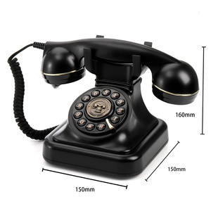 Vintage Ovale per l'audio <span class=keywords><strong>libro</strong></span> degli ospiti per matrimoni con filo di <span class=keywords><strong>telefono</strong></span> con funzione di registrazione per <span class=keywords><strong>la</strong></span> festa di nozze cabine fotografiche - Product Image 2
