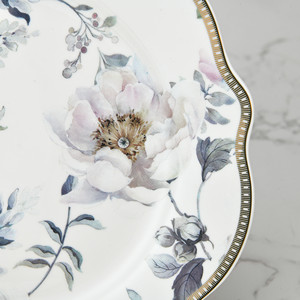 24 Pcs Sang Trọng Hoàng Gia Xương Trung Quốc Sứ Bộ Đồ Ăn Ý Dinning Set Đồ Ăn Phổ Biến Nhúng Màu Sắc - Product Image 4