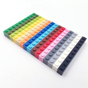 Blocs de construction classiques BLOCKMOC 6111 épais 1x10 - Ensemble de construction de base en plastique ABS, pour les enfants de 6 ans et plus, certifié ASTM, couleur personnalisée - Product Image 2