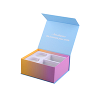 Boîte cadeau personnalisée en carton magnétique recyclable pour aligneurs orthodontiques, boîte d'emballage pour rétention dentaire et aligneurs transparents
