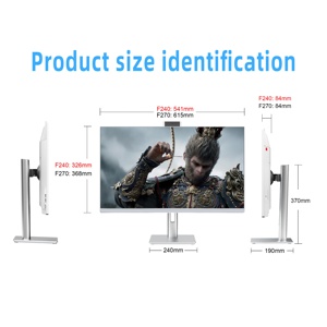 Portátiles baratos Aio Core I3 I5 I7 <span class=keywords><strong>de</strong></span> 23,8 "para Juegos <span class=keywords><strong>de</strong></span> oficina, escritorios Monoblock, Barebone, todo en uno, Pc, Gamer - Product Image 5