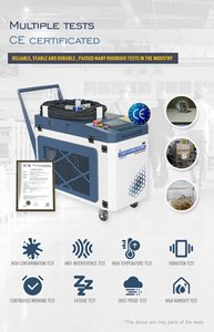 Máquina de Limpieza y Eliminación de Óxido con Láser de Fibra, 1500W-3000W, Refrigeración por Agua, Motor de Acero Inoxidable, Nueva - Product Image 5