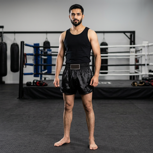High Quality Custom Logo MMA Muay Thai Boxing Shorts Factory-Made with Low Price Full Customization - Product Image 1