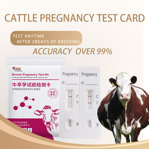 Beiteshuang ganado vaca 28 días kits de prueba de embarazo suero jeringa tubo de recolección de sangre producto animal veterinario prueba rápida - Product Image 2