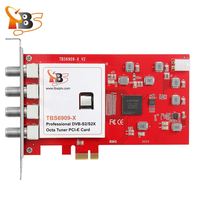 TBS6909-X V2 DVB-S2X 8-kanaals satelliet-tv-ontvangstkaart Blind Scan TS-uitgang CATV