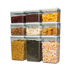 Advanced technology custom Set in set series Airtight BPA-free Kitchen Refrigerator Organizer Food Storage Box Container